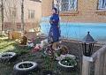 В Ухте неравнодушные люди улучшают дворы